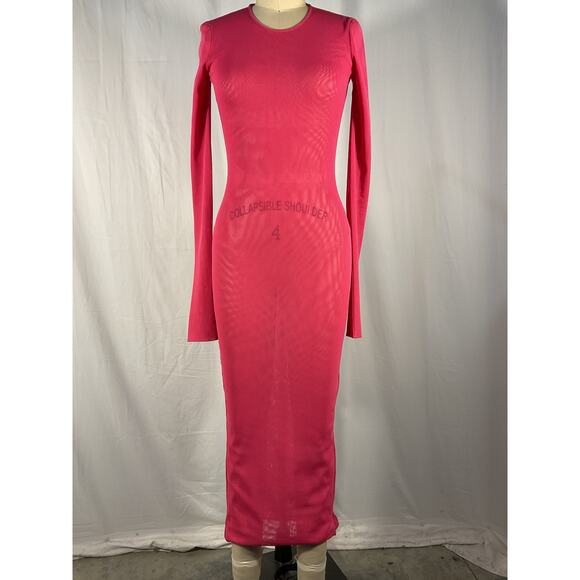 The Andamane 'Ivy' Pink Midi Dress Size XS - Picture 2 of 6